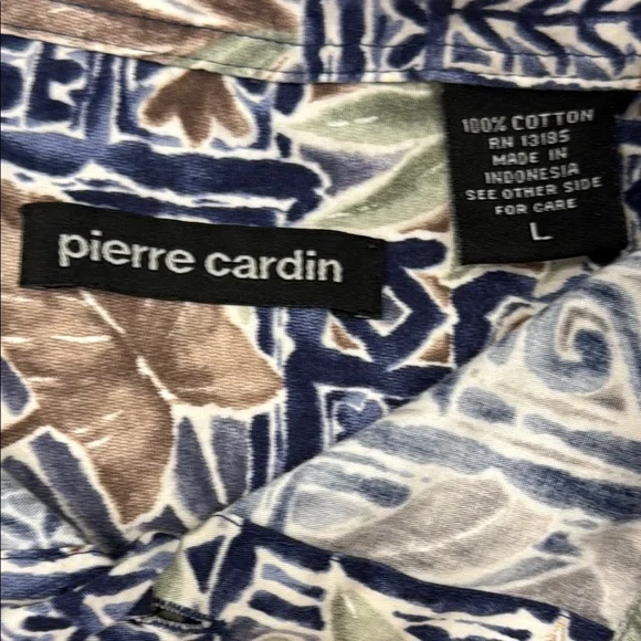 NWOT!! Casual Blue and Gray Button Down Shirts with Paisley Patterns - Picture 6 of 8